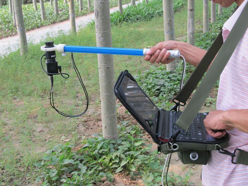 植物冠層分析系統，研究不同高度的植物冠層